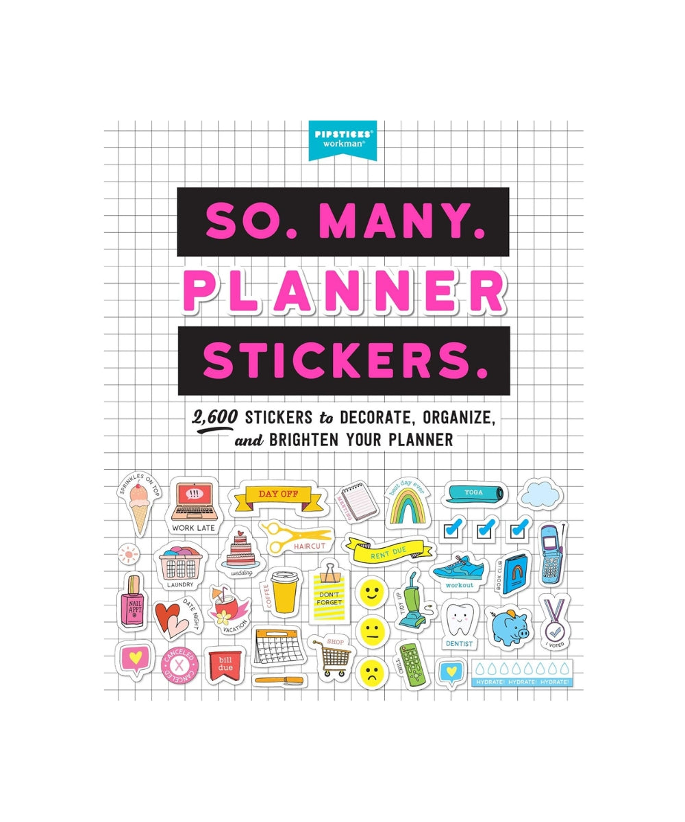 So. Many. Planner Stickers. bog